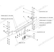 Фаркоп на Chevrolet Lacetti 04- хетчбек