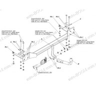 Фаркоп на Chevrolet Lacetti 04-