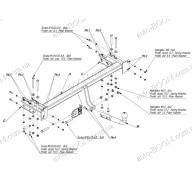 Фаркоп на Chevrolet Lacetti 04- универсал