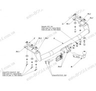 Фаркоп на Chrysler Voyager 91-96