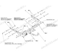 Фаркоп на Ford Mondeo 3 00-07 универсал