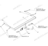Фаркоп на Ford Focus 2 05-10