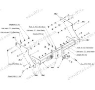 Фаркоп на Ford Transit 91-00 Pick-up