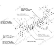 Фаркоп на Kia Magentis 05-10