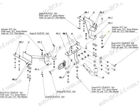 Фаркоп на Lexus GX 460 09-