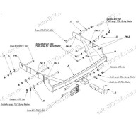 Фаркоп на Renault 19 92- седан
