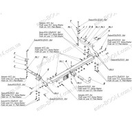 Фаркоп на Subaru Forester 97-02
