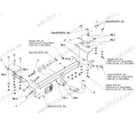 Фаркоп на Suzuki Swift 2 91-96