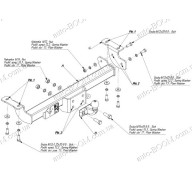 Фаркоп на Suzuki Vitara 95-04