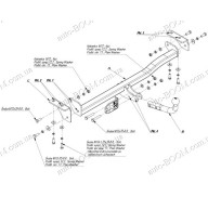 Фаркоп на Toyota Yaris Verso 00-04