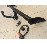 Фаркоп на VW Golf 2 89-91 широкий бампер