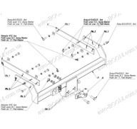 Фаркоп на VW T5 03- бортовой