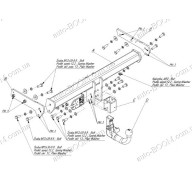 Фаркоп на Volvo V70 07-13