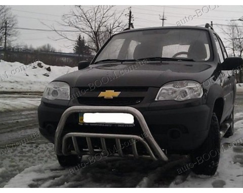 Кенгурятники на Chevrolet Niva 06-10 (st-line)