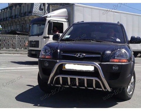 Кенгурятники на Hyundai Tucson 04- (st-line)