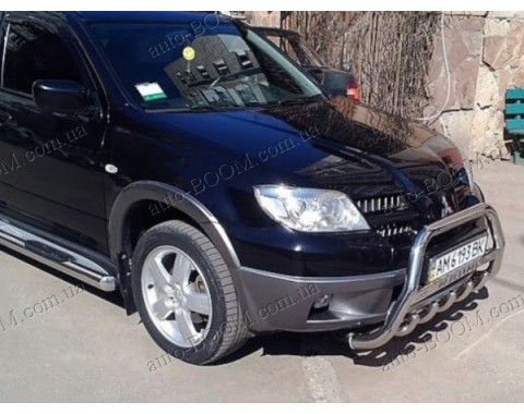 Кенгурятники на Mitsubishi Outlander 03-06 (st-line)