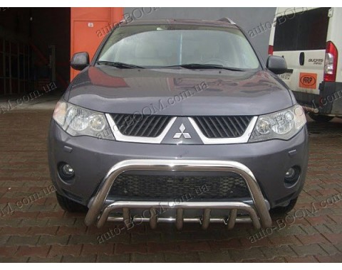 Кенгурятники на Mitsubishi Outlander 2 XL 06-10 (st-line)