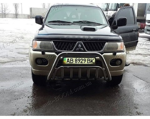 Кенгурятники на Mitsubishi Pajero Sport 96-09 (st-line)