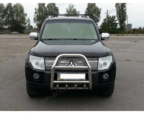 Кенгурятники на Mitsubishi Pajero 4 06- (st-line)