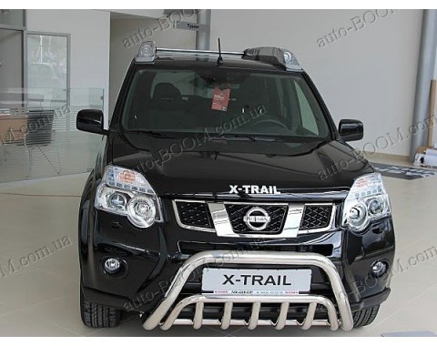 Кенгурятники на Nissan X-Trail 2 07-14 (st-line)
