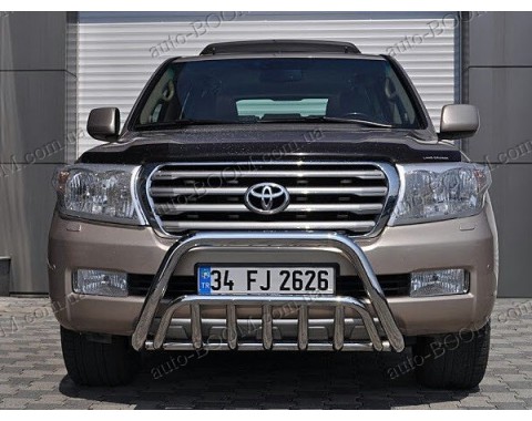 Кенгурятники на Toyota Land Cruiser 200 08- (st-line)