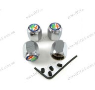 Колпачки на ниппель с логотипом Alfa Romeo 146 95-00 (Carmos)