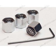 Колпачки на ниппель с логотипом Audi TT 06-14 (Carmos)
