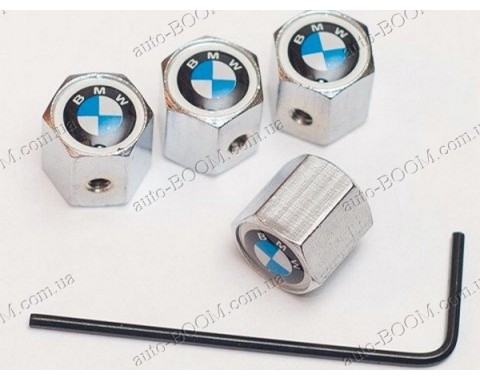 Колпачки на ниппель с логотипом BMW 1 E87 04-12 (Carmos)
