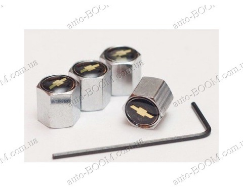 Колпачки на ниппель с логотипом Chevrolet Cruze универсал 12- (Carmos)