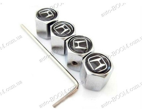 Колпачки на ниппель с логотипом Honda Accord 5 93-98 (Carmos)