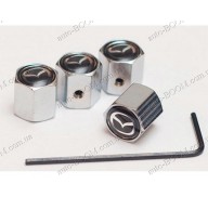 Колпачки на ниппель с логотипом Mazda 121 96-99 (Carmos)