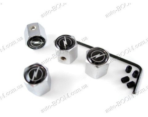 Колпачки на ниппель с логотипом Opel Astra H 04- (Carmos)