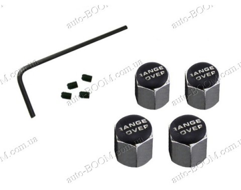 Колпачки на ниппель с логотипом Range Rover Sport 13- (Carmos)