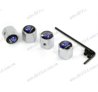 Колпачки на ниппель с логотипом Subaru Legacy 3 98-04 (Carmos)