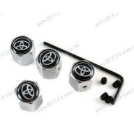 Колпачки на ниппель с логотипом Toyota Sprinter 91-96 (Carmos)
