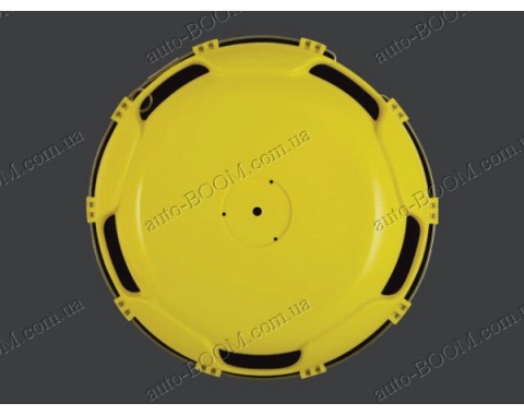 Колпаки на грузовик R22,5 Cagatay желтые, передние Пластик