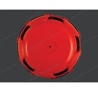 Колпаки на грузовик R22,5 Cagatay красные, передние Пластик