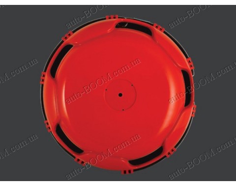 Колпаки на грузовик R22,5 Cagatay красные, передние Пластик