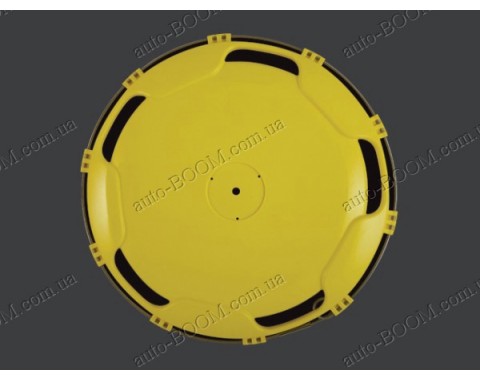 Колпаки на грузовик R22,5 Cagatay желтые, задние Пластик