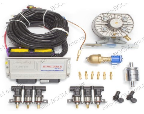 Комплект 4-го поколения Stag 300 ISA2 для 6-ти цилидрового автомобиля