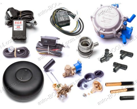 Комплект ГБО 2-го поколения с тороидальным баллоном