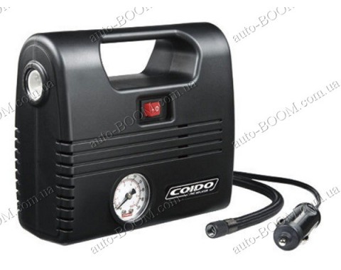 Компрессор автомобильный Coido 2702 (300psi) манометр/фонарь