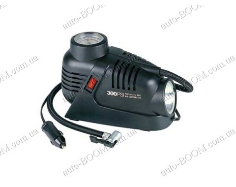 Компрессор автомобильный Coido 6528 (300psi) фонарь