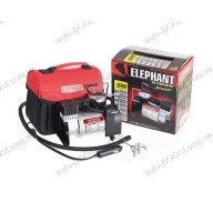 Компрессор для авто Elephant КА-12300 100psi / 12Amp / 35л / прикур./переходник с быстросъемником