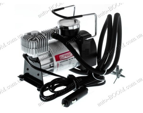 Компрессор для авто Elephant KA-12500 150psi/14Amp/37л/прикур./переходник с быстросъемником