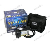 Компрессор автомобильный Ураган КА-У12030 (Vitol) 100psi / 12Amp / 35л / прикуриватель / переходник