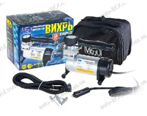 Компрессор автомобильный Вихрь КА-В12073 (Vitol) 100psi / 12Amp / 35л / прикуриватель