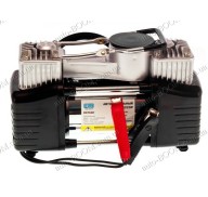 Компрессор автомобильный Вулкан КА-В12123 (Vitol) 150psi / 18Amp / 60л / клеммы / 2 цилиндра