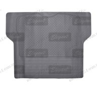 Универсальный резиновый коврик в багажник серый (Elegant)