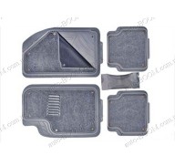 Универсальные коврики зима+лето серые + перемычка (Elegant)